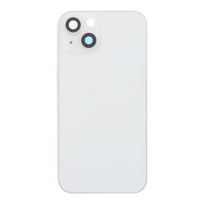 Middle Frame + Battery Door + Back Camera Lens and Bezel + Side Buttons + SIM Card Tray with Magn...