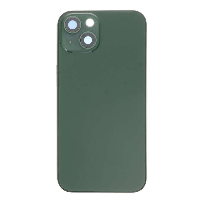 Middle Frame + Battery Door + Back Camera Lens and Bezel + Side Buttons + SIM Card Tray with Magn...