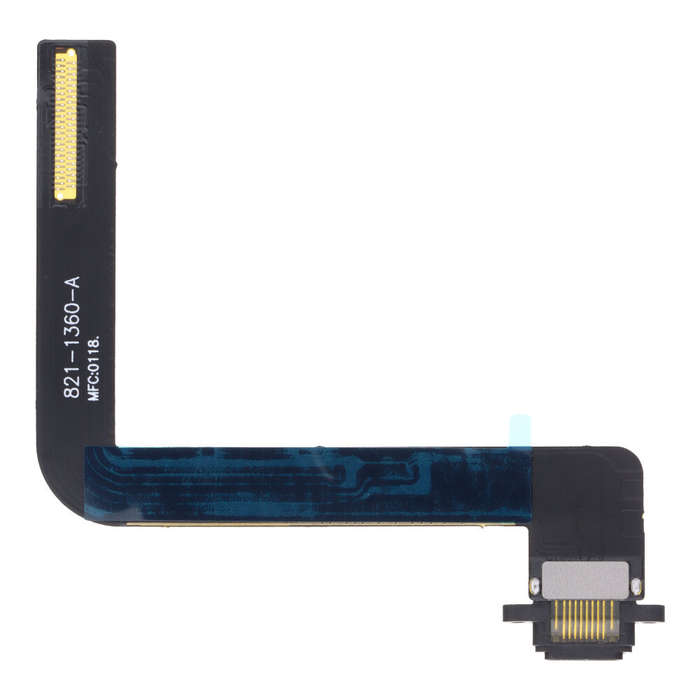 Charging Port Flex Cable for iPad Air/9.7 2017(5th)/9.7 2018(6th) Black OEM