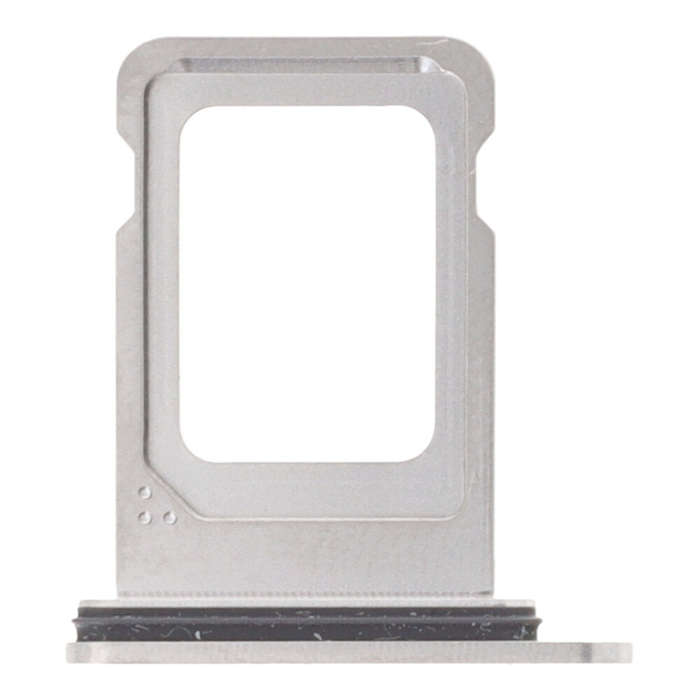 SIM Card Tray for iPhone 15 Pro/15 Pro Max Single Card Version White Titanium Ori