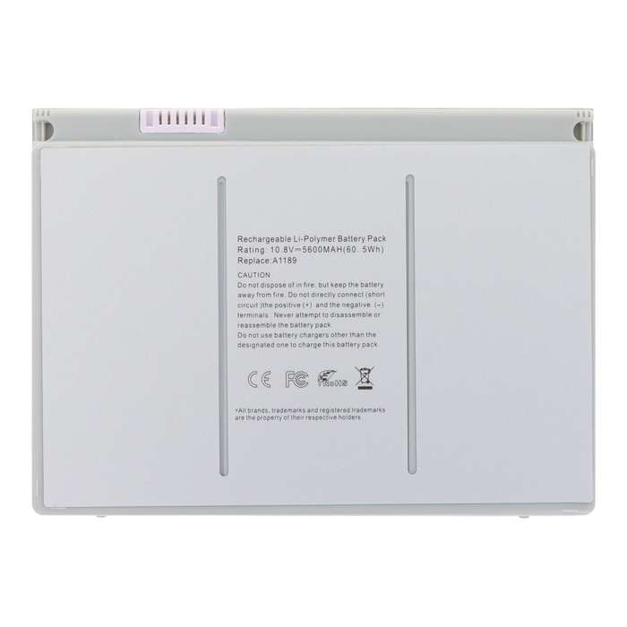 A1189 Battery + Battery Adhesive for MacBook Pro 17" A1151/A1212/A1229 OEM without Logo