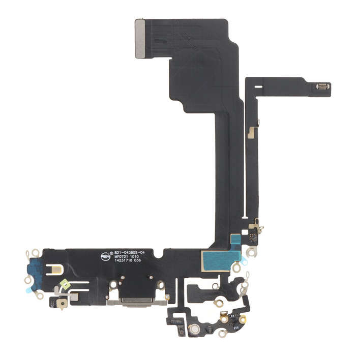 Charging Port Flex Cable for iPhone 15 Pro Max Natural Titanium OEM