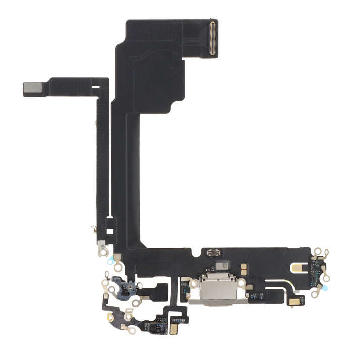Charging Port Flex Cable for iPhone 15 Pro Max Natural Titanium OEM