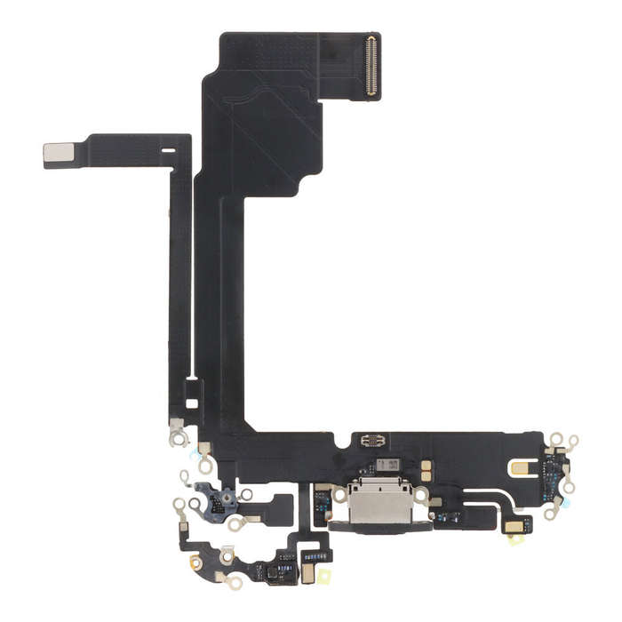 Charging Port Flex Cable for iPhone 15 Pro Max Black Titanium OEM