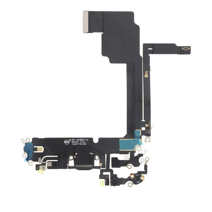Charging Port Flex Cable for iPhone 15 Pro Max Black Titanium OEM