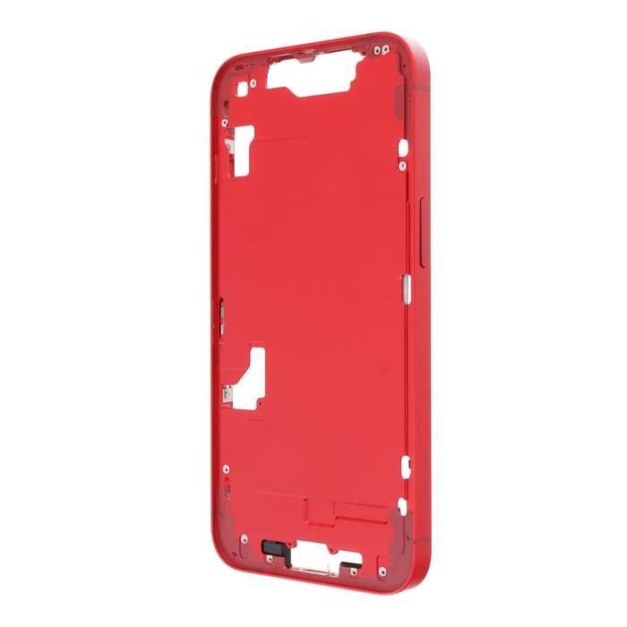 Middle Frame with Side Key+Side Rails+Card Tray+Speaker Anti-Dust Mesh for iPhone 14 European Ver...
