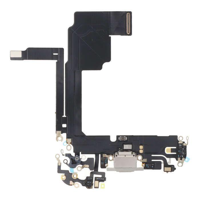 Charging Port Flex Cable for iPhone 15 Pro Natural Titanium OEM