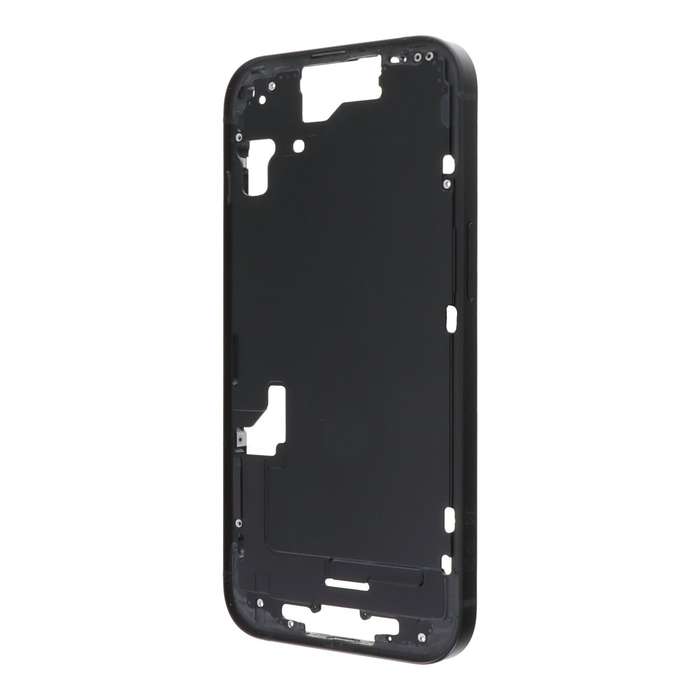 Middle Frame with Side Buttons + SIM Card Tray for iPhone 15 A3089 European Version Black HQ