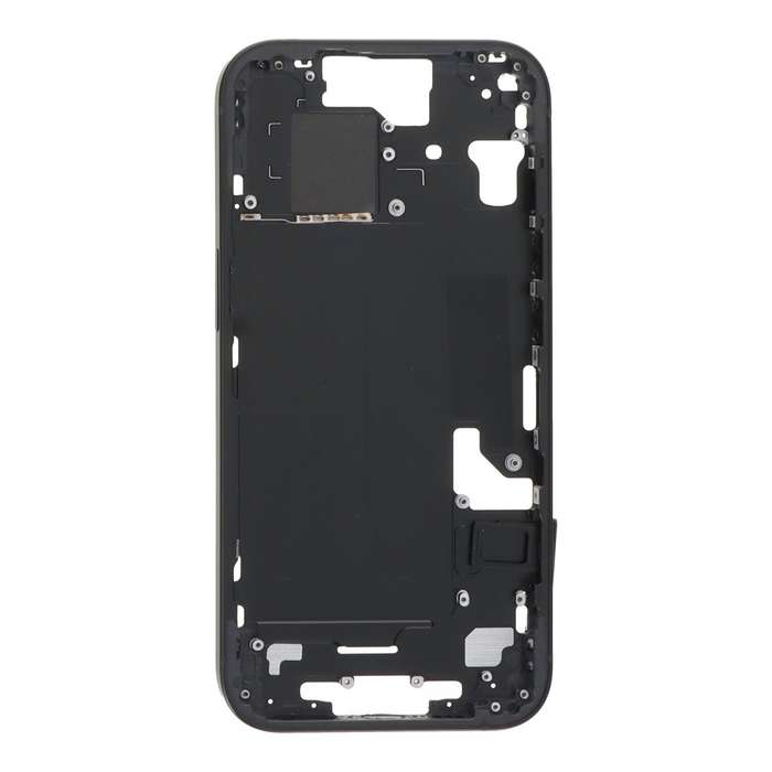 Middle Frame with Side Buttons + SIM Card Tray for iPhone 15 A3089 European Version Black HQ