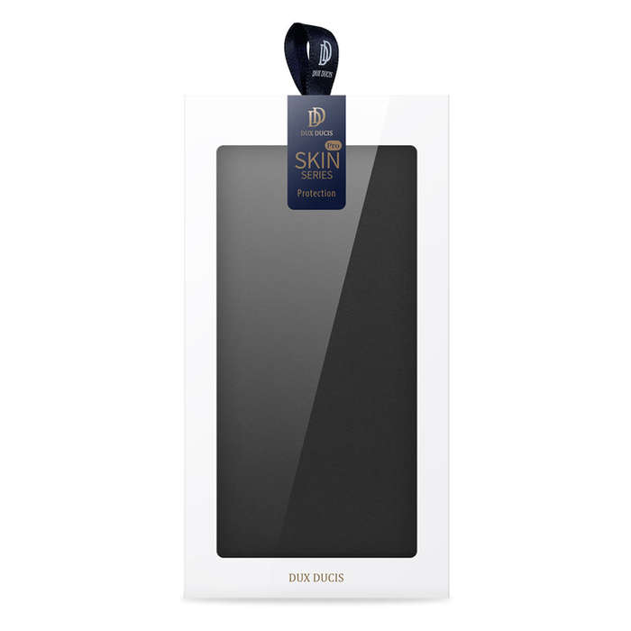 DUX DUCIS Skin Pro Series Magnetic Horizontal Flip Leather TPU + PU Case for iPhone 16 Plus Black