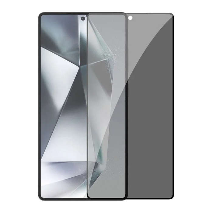 Privacy Anti-Glare Fingerprint Unlock Available Full Screen Tempered Glass Screen Protector for S...