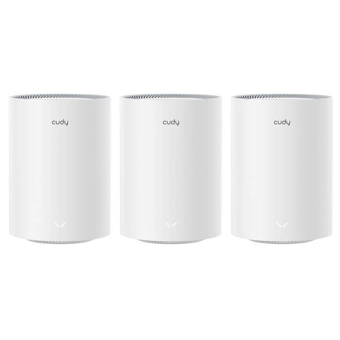 Cudy Dual Band WiFi 6 3000Mbps Multi-Gigabit Mesh 3-Pack | M3000 (3-Pack)