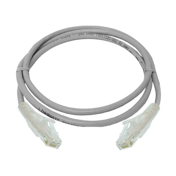Linkbasic 1 Metre UTP Cat6 Flylead Grey