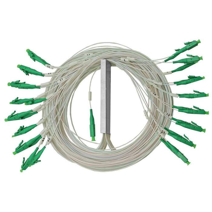 Scoop Fibre Splitter Blockless LC APC SM 1-32