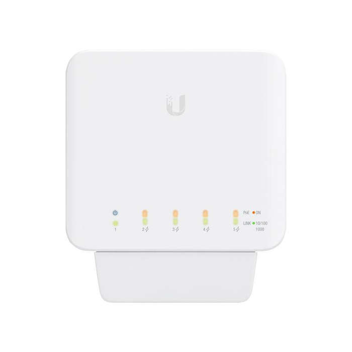 Ubiquiti UniFi Flex Switch 5 Port Gigabit 1PoE In 4PoE Out | USW-Flex