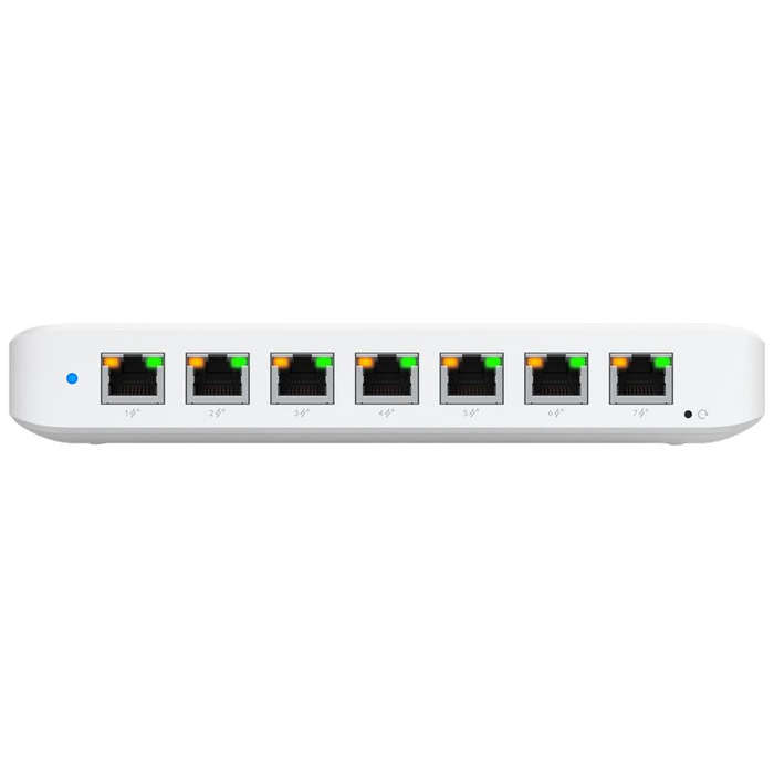 Ubiquiti UniFi Switch Ultra 8 Port Gigabit 1PoE Input 7 PoE Out 52W | USW-Ultra-60W