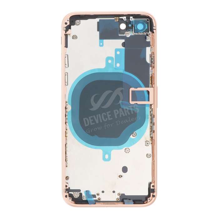 Middle Frame + Battery Door + Back Camera Lens and Bezel + Side Buttons + SIM Card Tray with Spea...