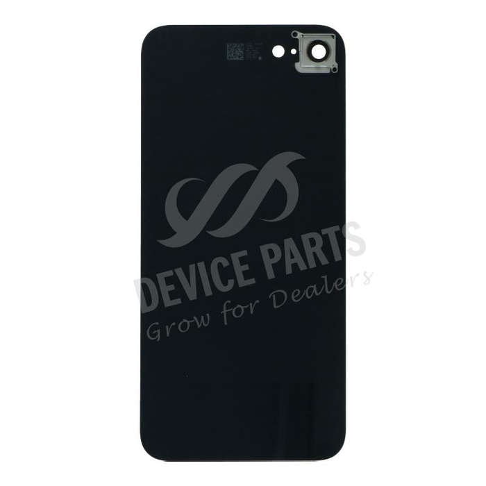 Battery Door + Back Camera Lens and Bezel for iPhone 8 European Version Black OEM