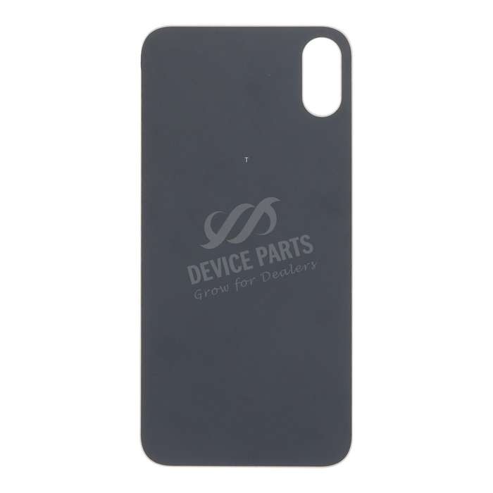 Battery Door with Adhesive for iPhone X EU & Large Hole Version White OEM
