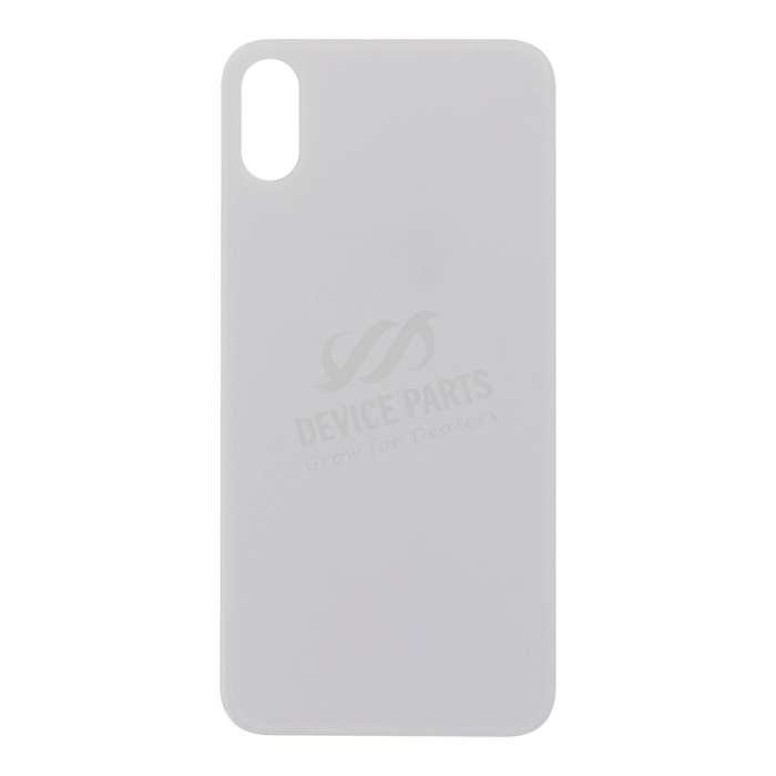 Battery Door with Adhesive for iPhone X EU & Large Hole Version White OEM