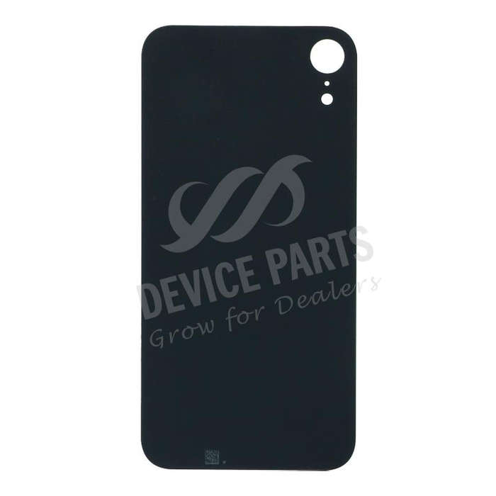 Battery Door with Adhesive for iPhone XR EU & Large Hole Version Black OEM