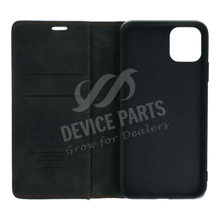 CaseMe-013 PU + PC Business Style Vintage Matte Horizontal Flap Leather Case for iPhone 11 Pro Ma...