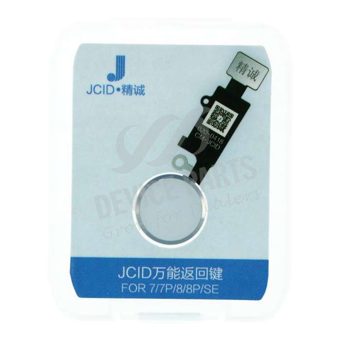 JC Universal Home Button With Return Function for iPhone 7/7 Plus/8/8 Plus 6th Version Silver