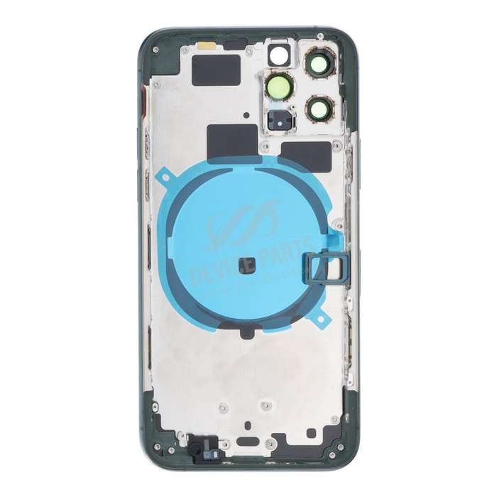 Middle Frame + Battery Door + Back Camera Lens and Bezel + Side Buttons + SIM Card Tray with Spea...
