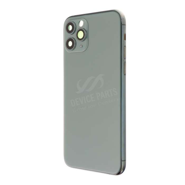 Middle Frame + Battery Door + Back Camera Lens and Bezel + Side Buttons + SIM Card Tray with Spea...