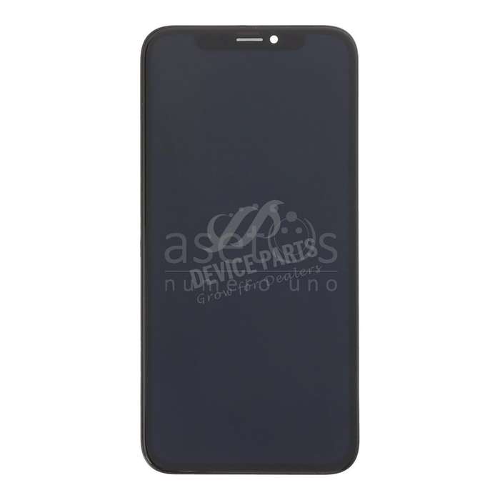 Screen Replacement for iPhone XS Soft OLED Black HQ