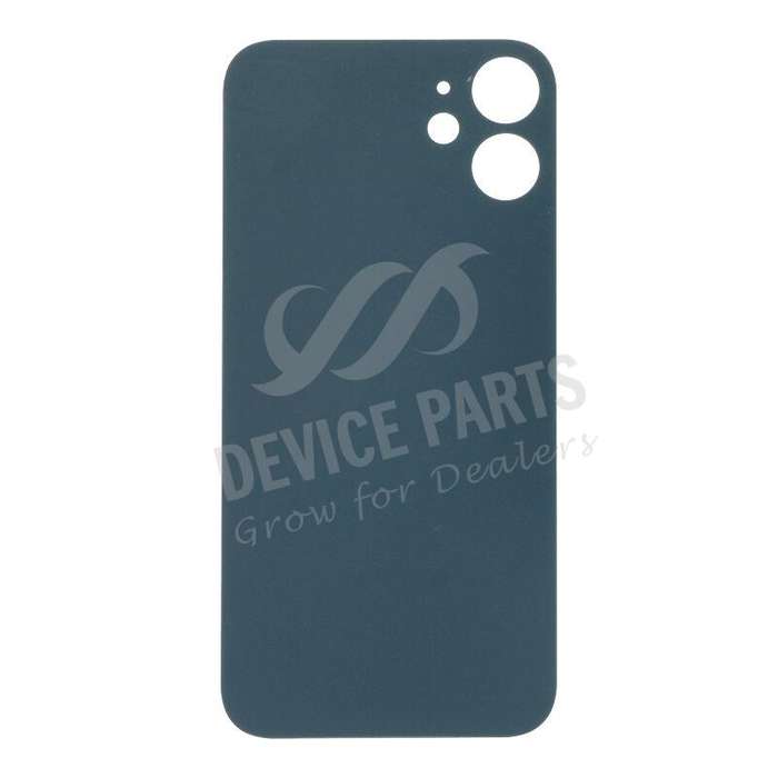 Battery Door with Adhesive for iPhone 12 Mini Large Hole Green OEM