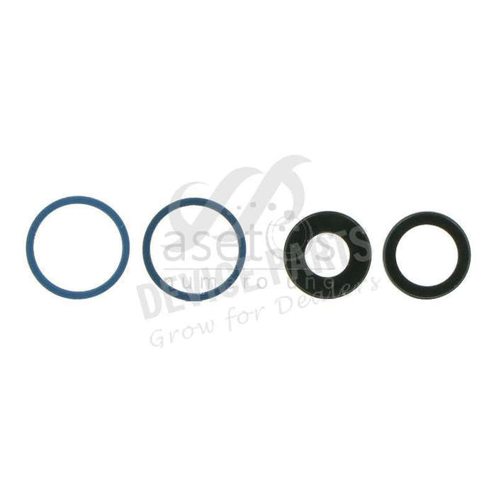 Back Camera Lens and Bezel for iPhone 12/12 Mini Blue Ori 2pcs in one set