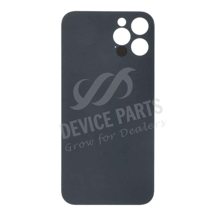 Battery Door with Adhesive for iPhone 12 Pro Large Hole Blue OEM
