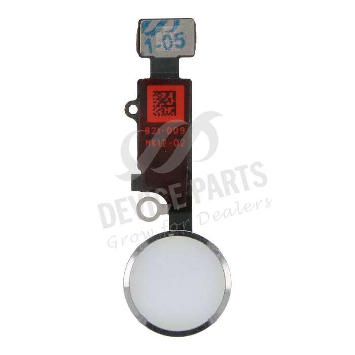 Fingerprint Sensor Flex Cable for iPhone 7/7 Plus White without Logo Ori