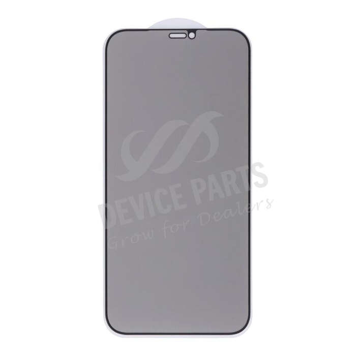 Privacy Anti-Glare Tempered Glass Screen Protector for iPhone 12 Pro Max Black