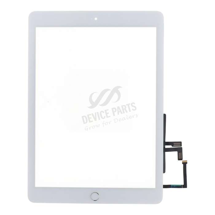 Touch Screen + Touch Screen Adhesive with Fingerprint Sensor Flex Cable for iPad 9.7 2017(iPad 5t...
