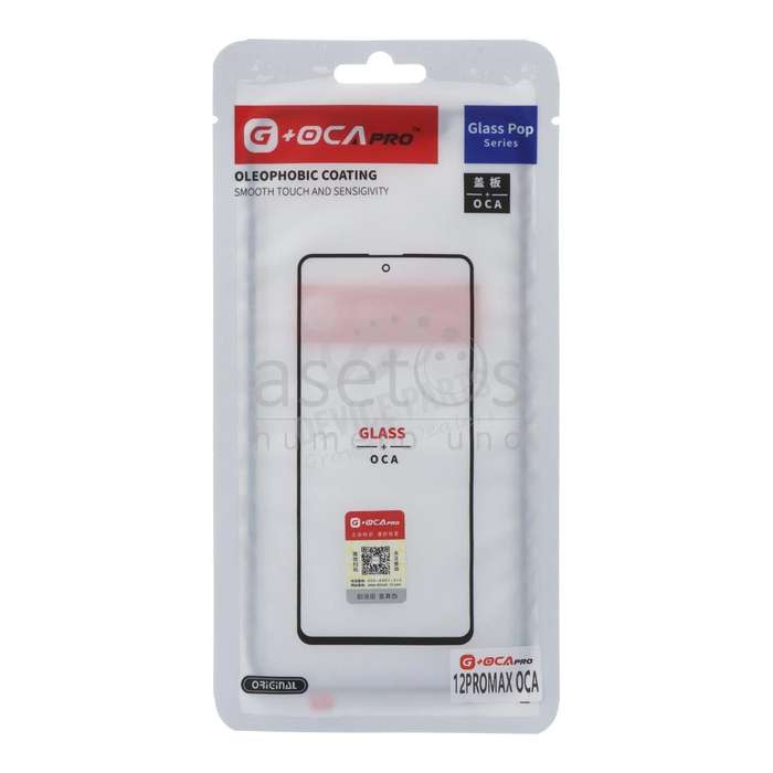 G+OCA Pro Glass Lens + OCA for iPhone 12 Pro Max Black