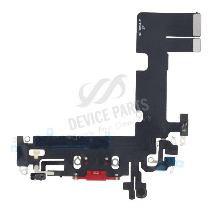 Charging Port Flex Cable for iPhone 13 6.1" Red without Logo HQ
