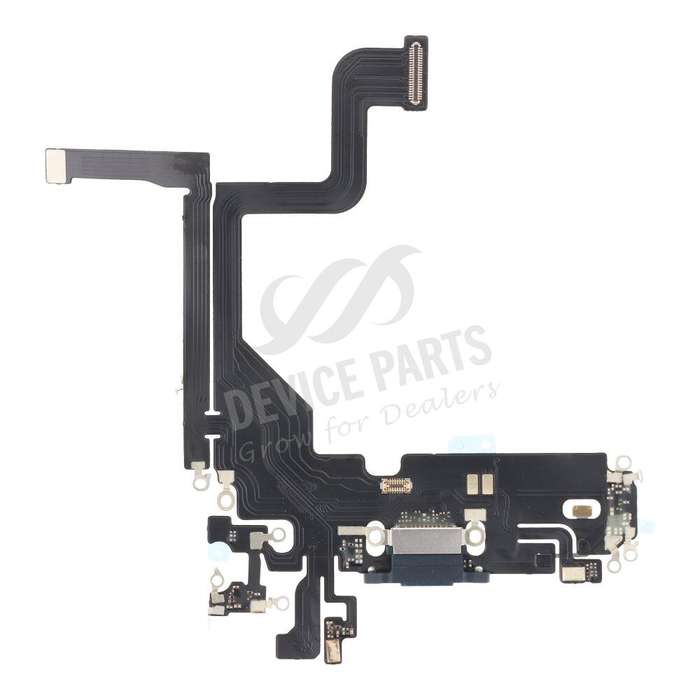 Charging Port Flex Cable for iPhone 13 Pro 6.1" Black without Logo HQ