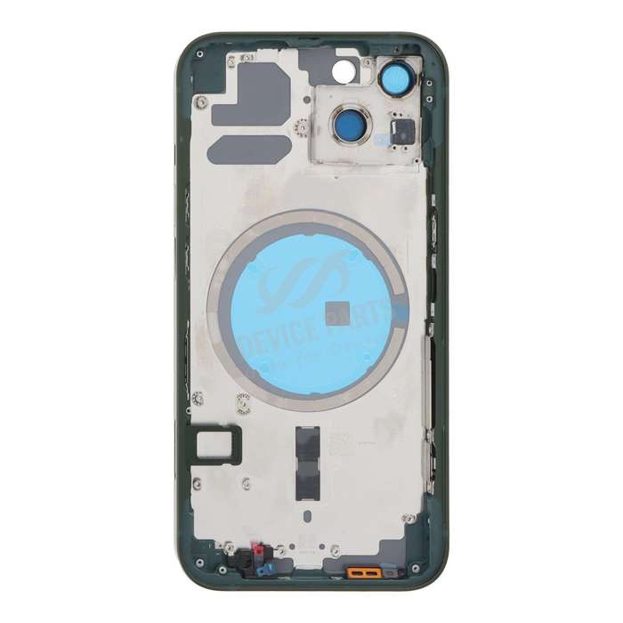 Middle Frame + Battery Door + Back Camera Lens and Bezel + Side Buttons + SIM Card Tray with Magn...