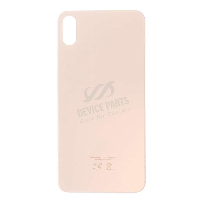 Battery Door with Adhesive for iPhone XS Max EU & Large Hole Version Gold HQ