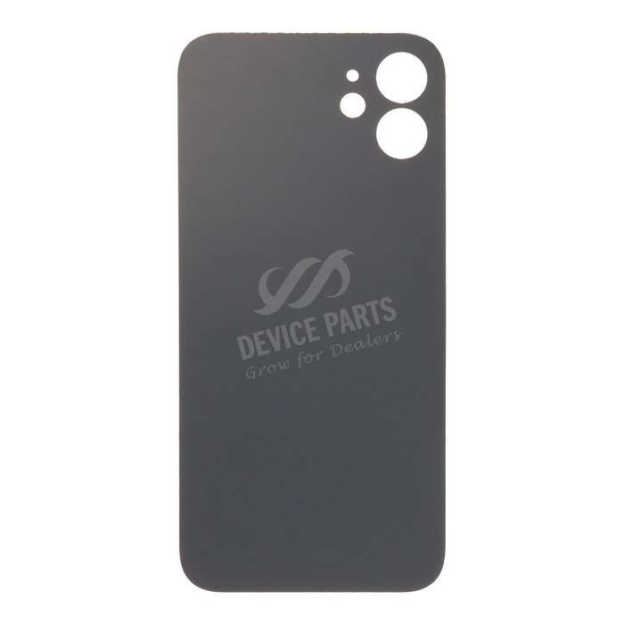 Battery Door with Adhesive for iPhone 12 Large Hole White HQ