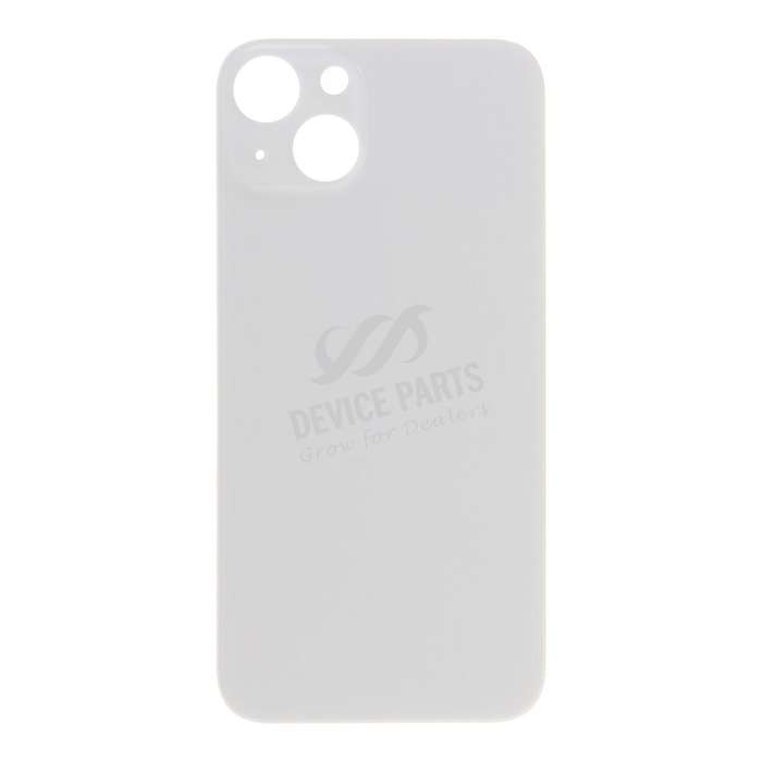 Battery Door with Adhesive for iPhone 13 6.1" Large Hole White HQ