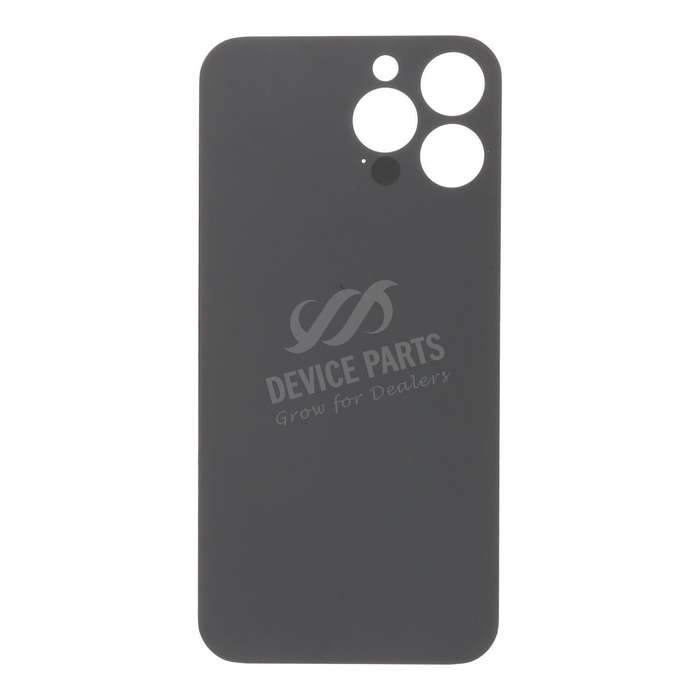 Battery Door with Adhesive for iPhone 13 Pro Max 6.7" Large Hole Black HQ