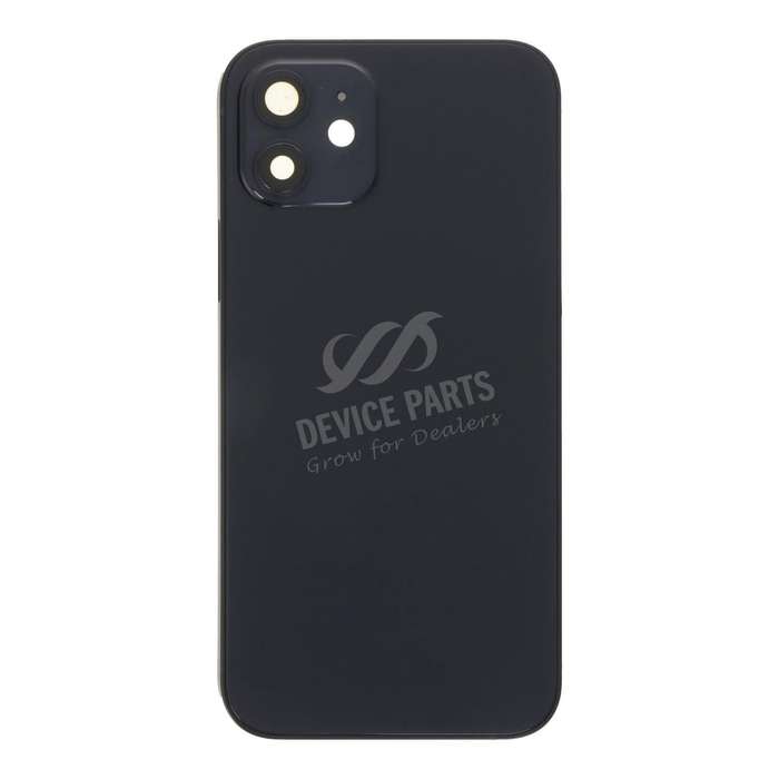 Middle Frame + Battery Door + Back Camera Lens and Bezel + Side Buttons + SIM Card Tray with Magn...