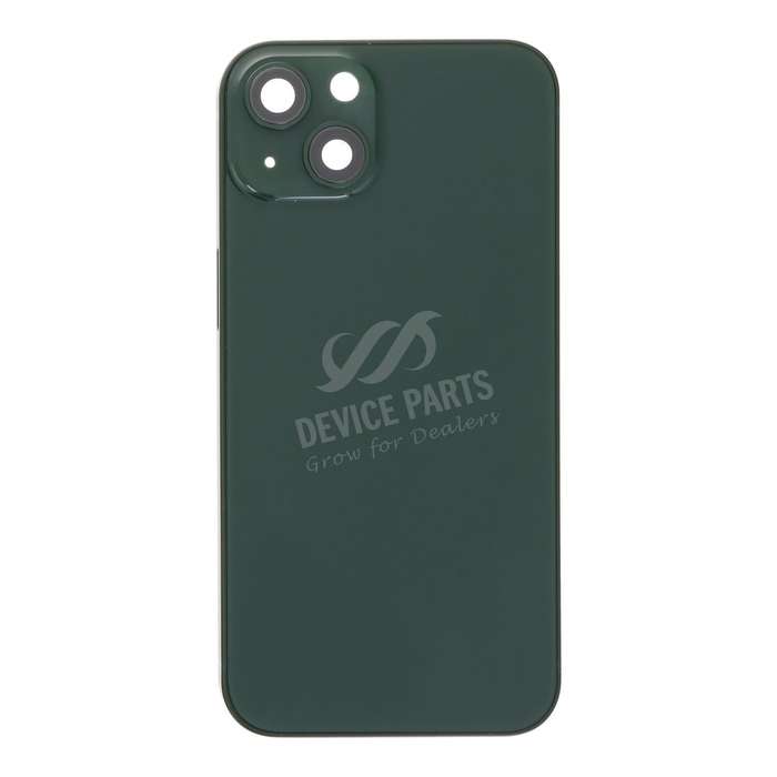 Middle Frame + Battery Door + Back Camera Lens and Bezel + Side Buttons + SIM Card Tray with Magn...