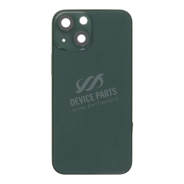 Middle Frame + Battery Door + Back Camera Lens and Bezel + Side Buttons + SIM Card Tray with Magn...