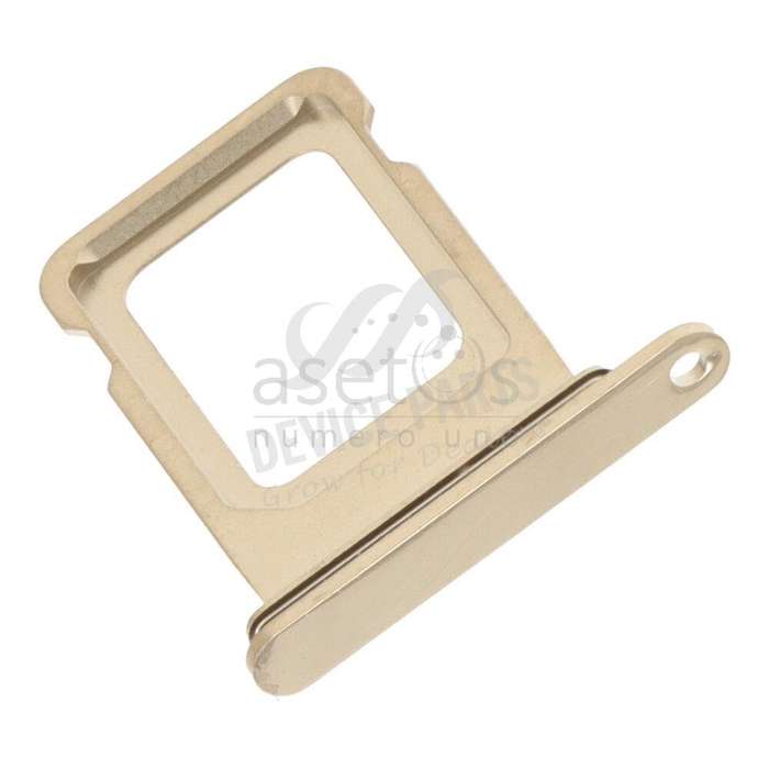 SIM Card Tray for iPhone 14 Pro/14 Pro Max Single Card Version Gold Ori