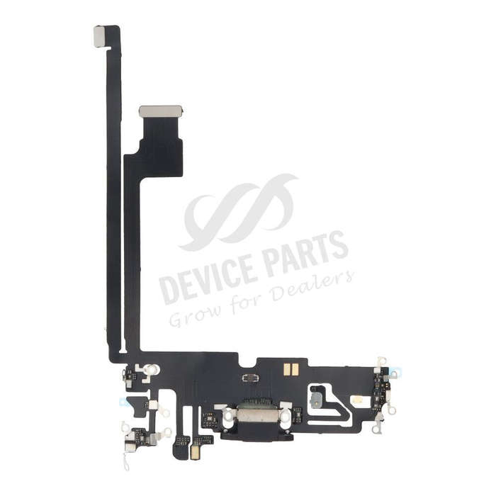 Charging Port Flex Cable for iPhone 12 Pro Max Black HQ