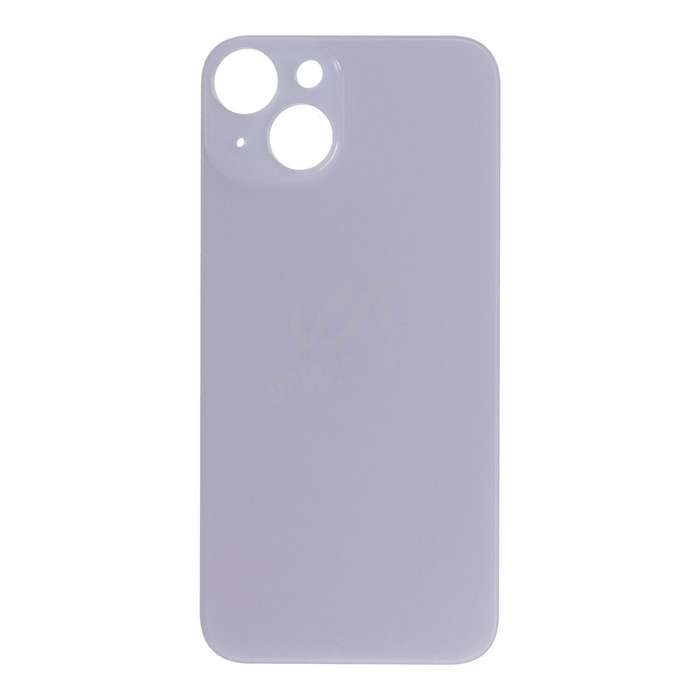 Battery Door with Adhesive for iPhone 14 Small Hole Purple OEM